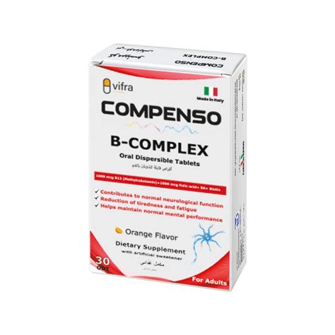 COMPENSO B COMPLEX 30 TAB