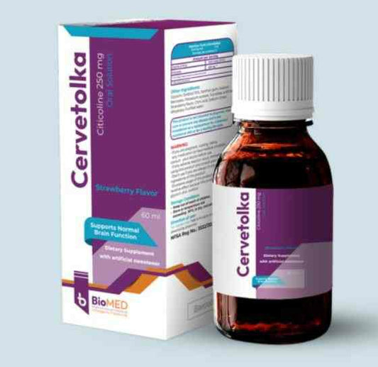 CERVETOLKA 250MG 5ML ORAL SUSP. 60ML---