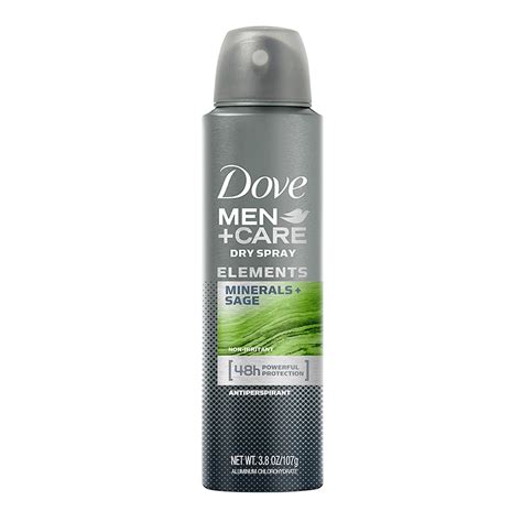 DOVE DEOD SPRAY MEN (MINERALS SAGE) 250ML %%