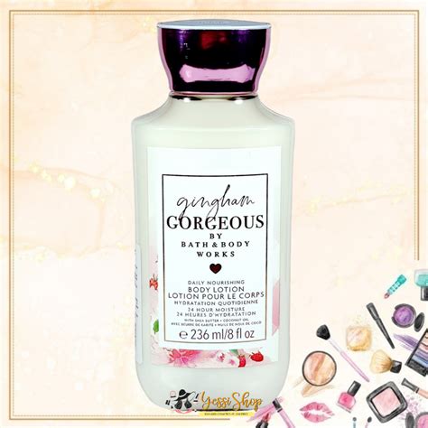 BATH AND BODY LOTION (GINGHAM GORGEOUS) 236ML %%