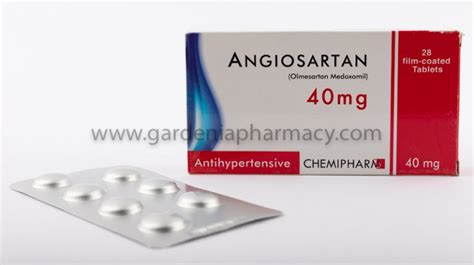 ANGIOSARTAN 40 MG 28 TAB -
