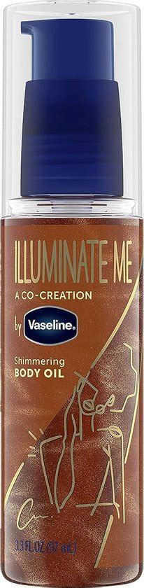 VASELINE ILLUMINATE ME SHIMMERING BODY OIL 97ML %%