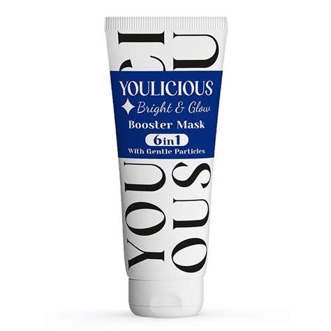 YOULICIOUS BRIGHT GLOW BOOSTER MASK 6IN1 75ML
