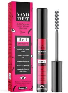 NANO TREAT EYELASH BROWS MASCARA (5IN1) 10ML