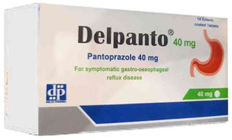 DELPANTO 40MG 14 ECTAB