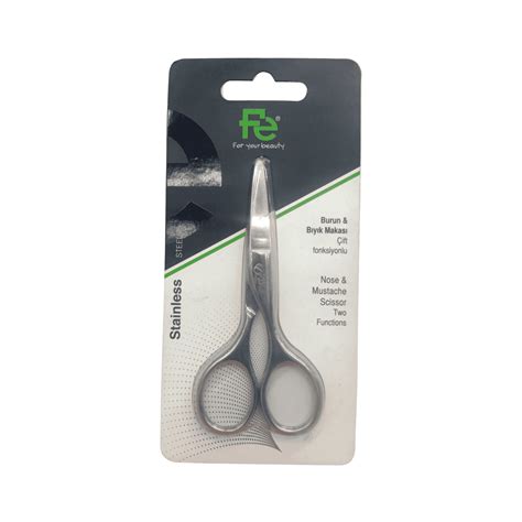 FE STAINLESS SCISSORS CODE (077) Nose and mustache scissors