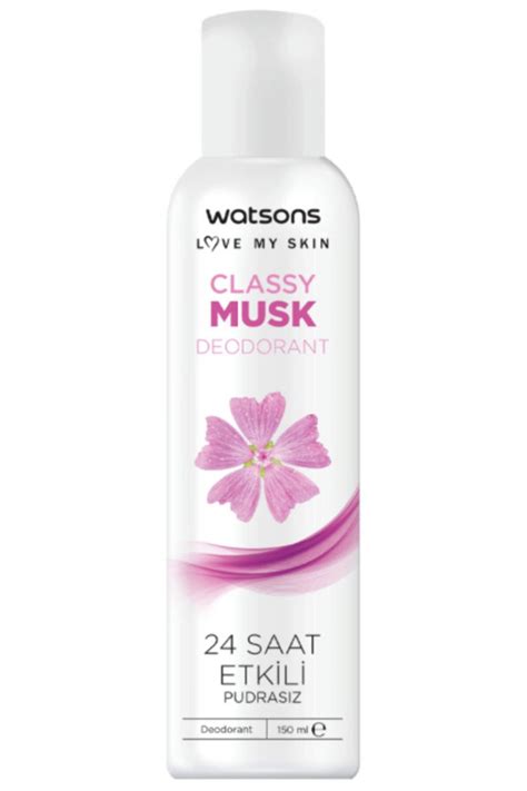 WATSONS CLASSY MUSK DEO SPRAY 150 ML %%