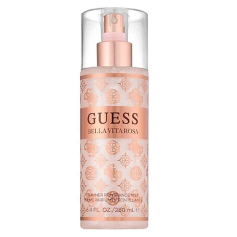 GUESS BODY MIST BELLA VITA SHIMMER ROSE 250ML %%