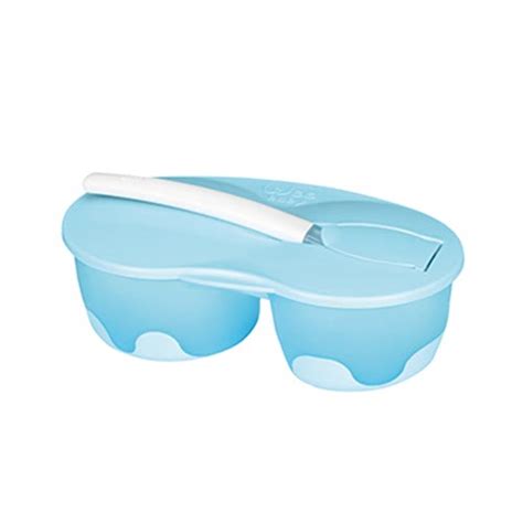 WEE BABY 2 SECTION FEEDING BOWL SET(8861)