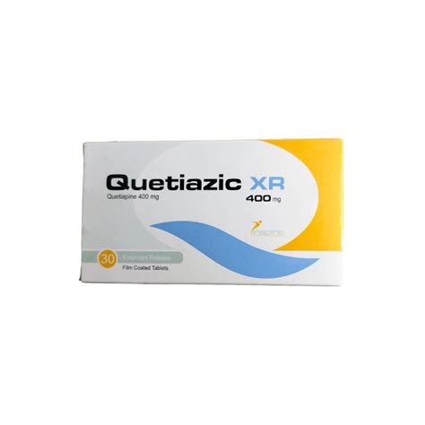 QUETIAZIC SR 400 MG 30 TAB --