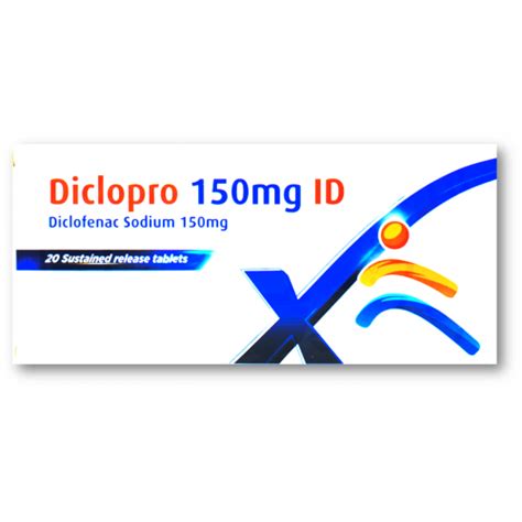 DICLOPRO 150 MG ID 20 TAB