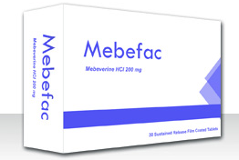 MEBEFAC 200 MG 30 TAB ---
