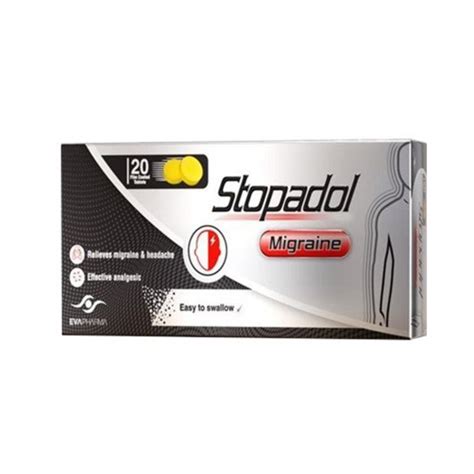 STOPADOL MIGRAINE 20 TAB