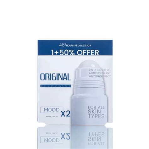 MOOD ORIGINAL DEO ROLL ON 50ML OFFER