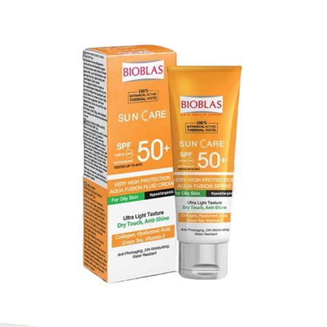 BIOBLAS SUNCARE AQUA FUSION FLUID CREAM 50ML