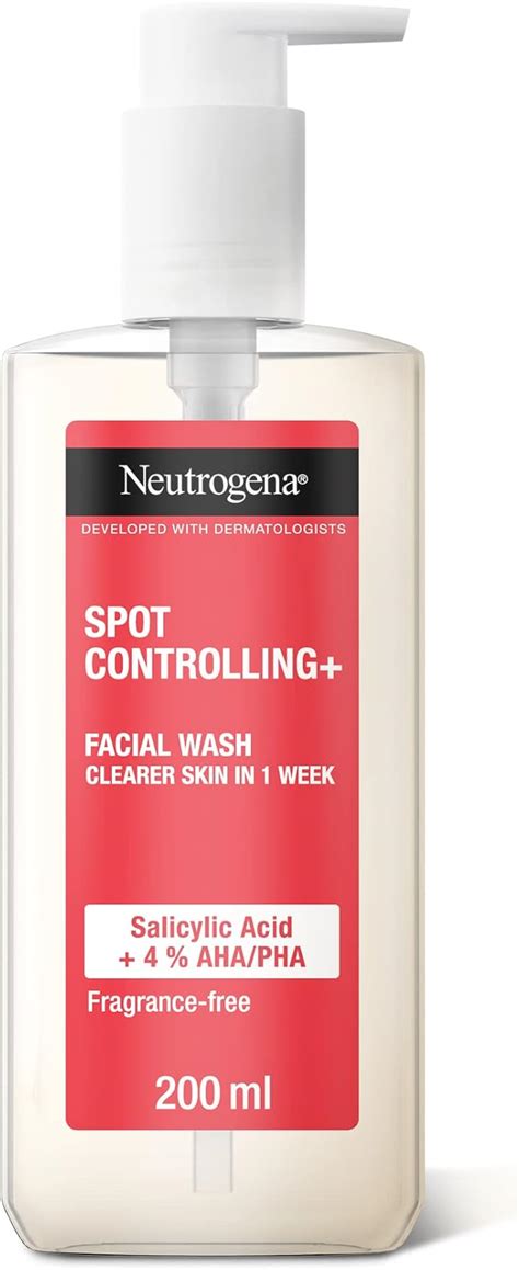 NEUTROGENA SPOT SALICYLIC ACID FACIAL WASH 200ML