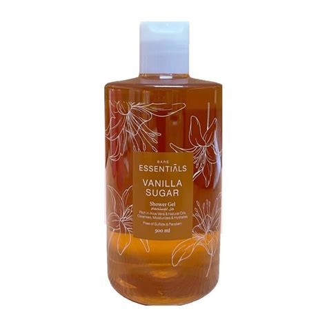 ESSENTIALS VANILLA SUGAR SHOWER GEL 500ML