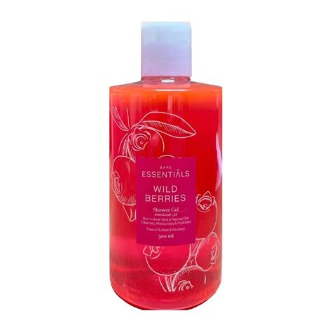 ESSENTIALS WILD BERRIES SHOWER GEL 500ML