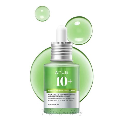 ANUA AZELAIC ACID 10 HYALURON SOOTHING SERUM 30ML