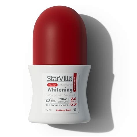 STARVILLE ROLL-ON RED BERRY 60ML+SOAP 90GM OFFER