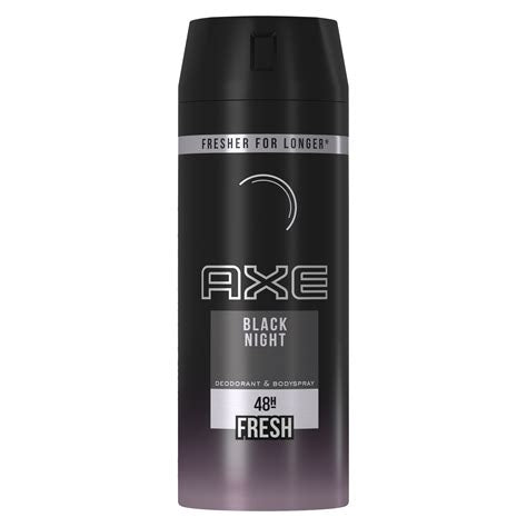 AX BODY SPRAY (BLACK NIGHT) 150ML OFF 30LE
