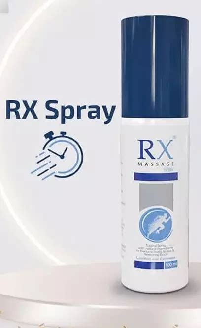 RX MASSAGE SPRAY 100ML