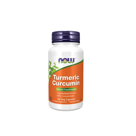 NOW TURMERIC CURCUMIN 60 CAP