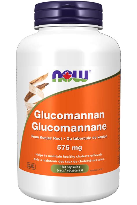NOW GLUCOMANNAN 180CAP