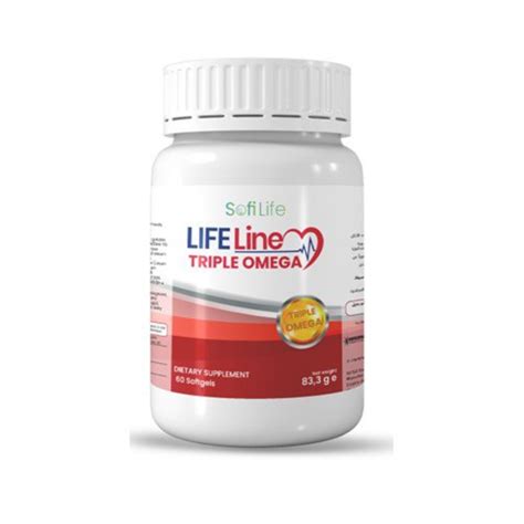 SOFILIFE LINE TRIPLE OMEGA 60 CAP