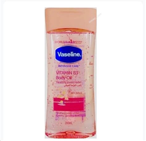 VASELINE BODY OIL VITAMIN B3 EVEN TONE 200ML %%