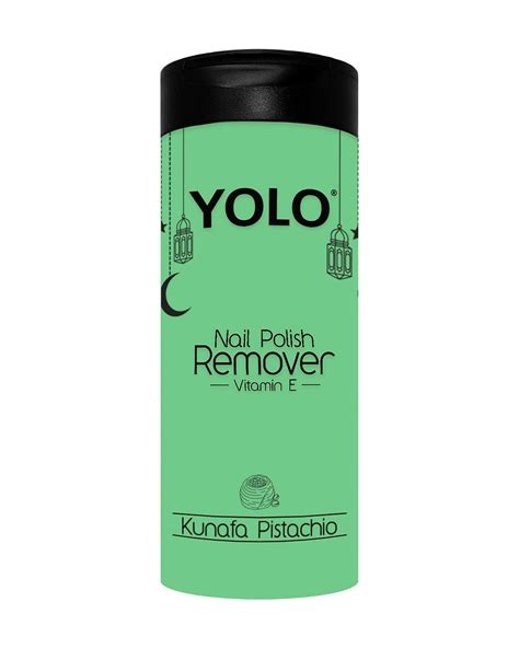 YOLO NAIL POLISH REMOVER KUNAFA PISTACHIO 135ML
