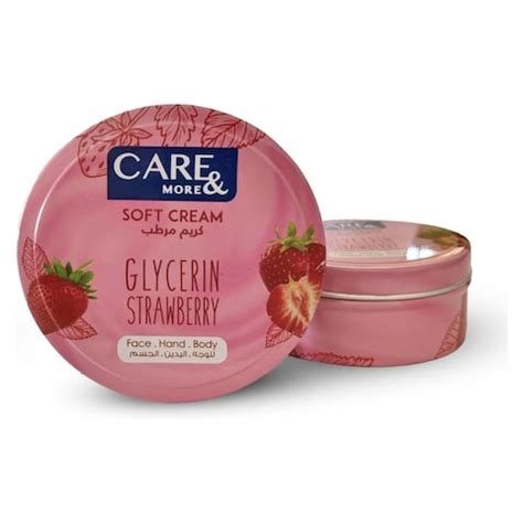 CARE & MORE SOFT CREAM STRAWBERRY 125ML