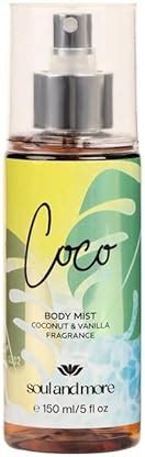 SOUL AND MORE BODY SPLASH (COCO) 150ML