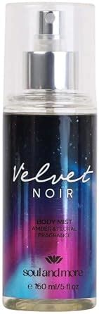 SOUL AND MORE BODY SPLASH (VELVET NOIR) 150ML