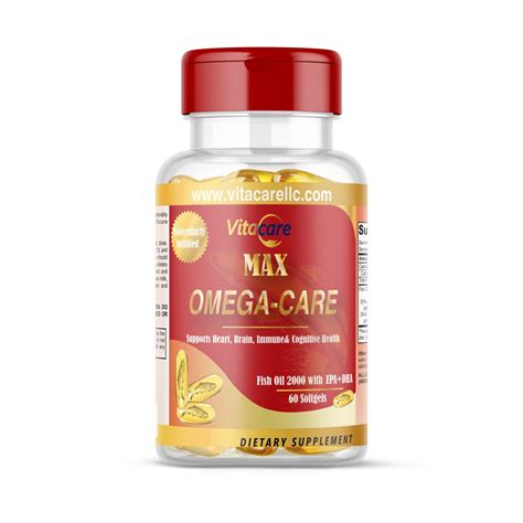 VITA CARE MAX OMEGA CARE 60 SOFTGELS