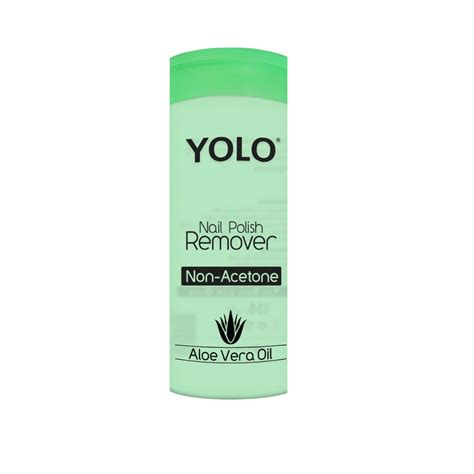 YOLO NAIL POLISH REMOVER NON ACETONE ALOEVARA 135ML