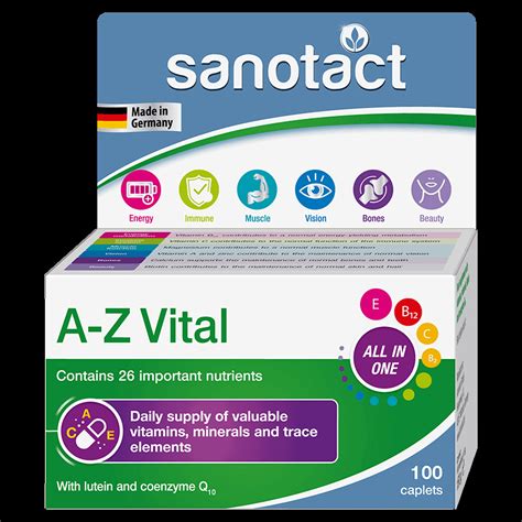 SANOTACT AZ VITAL 100TAB