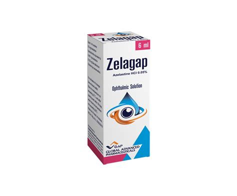 ZELAGAP 0.05% EYE DROPS 6ML