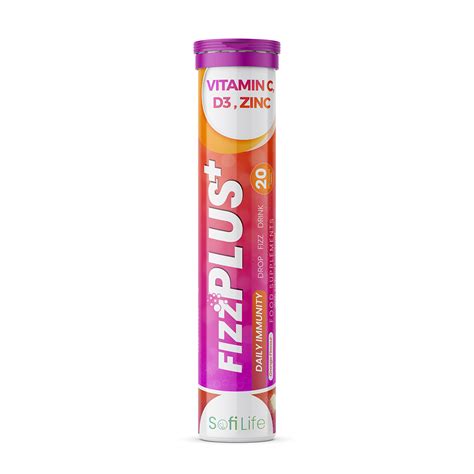 SOFILIFE FIZZ PLUS VITAMIN C+ ZINC 20TAB