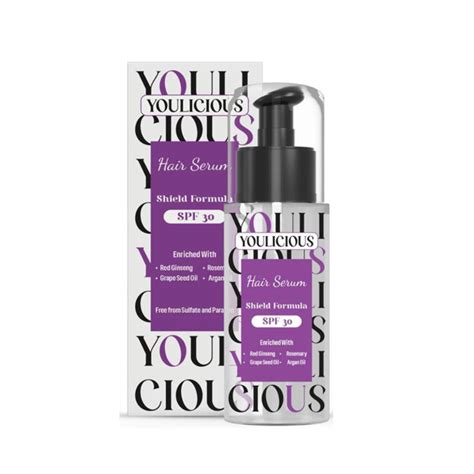 YOULICIOUS HAIR SERUM SHIELD FORMULA SPF30 100ML