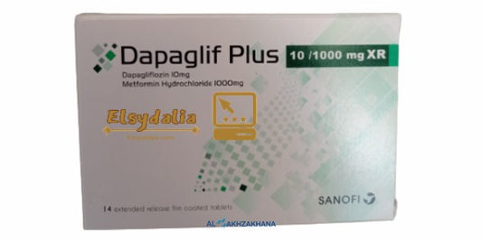 DAPAGLIF PLUS XR 10MG 1000MG 14 TAB --