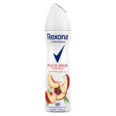 REXONA SPRAY (PEACH&LEMONGRASS) 150ML OFF25LE