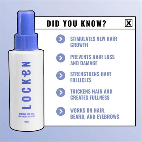 LOCKEN ROOTING FOR YOU HAIR FOLLICLE ACTIVATOR 100ML