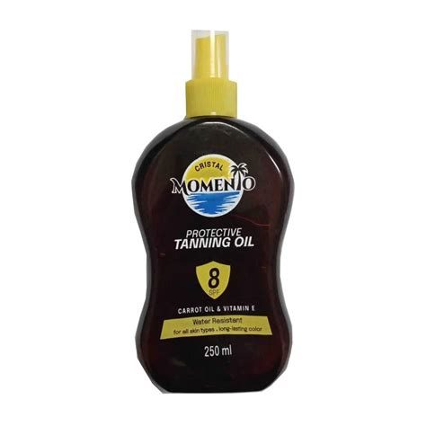 MOMENTO PROTECTIVE TANNING OIL SPF8 250ML