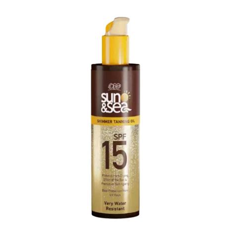EVA SUN&SEA TANNING OIL SPF15 200ML