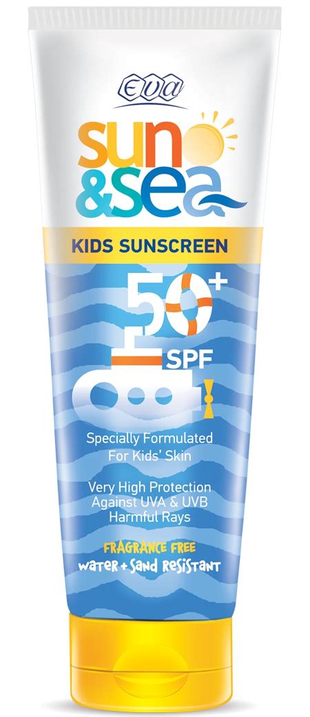 EVA SUN&SEA SUNSCREEN KIDS SPF50+ 200ML OFF10
