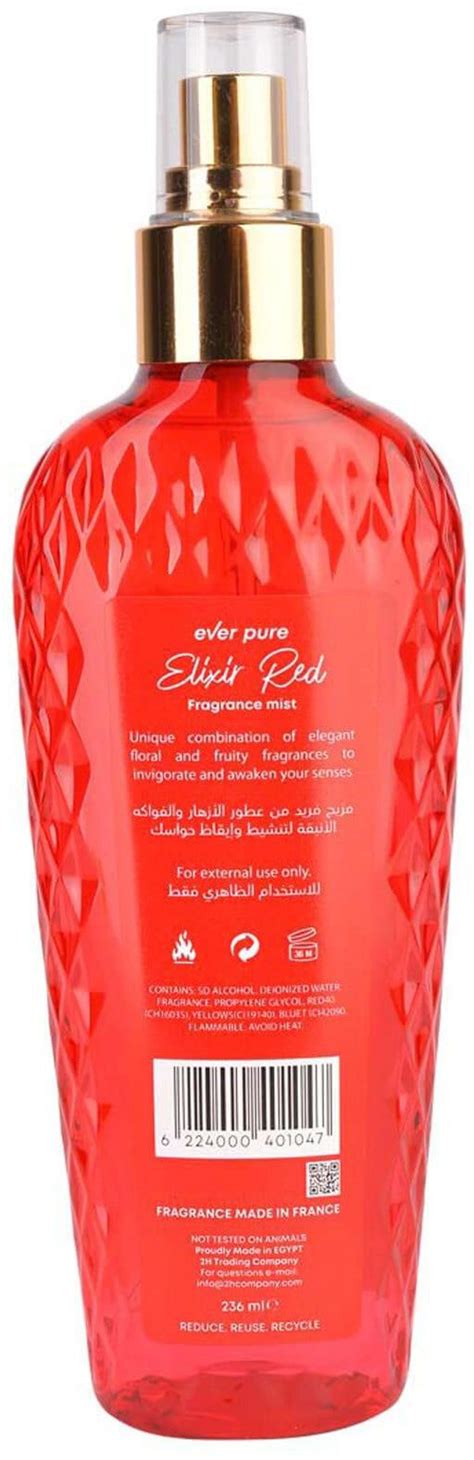 EVER PURE SHOWER GEL ELIXIR RED 236ML