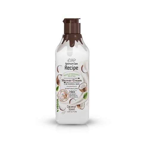 EVA RECIPE SHOWER CREAM COCONUT SCENT 370ML