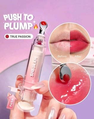 SHEGLAM PLUMPING LIP GLOSS(TRUE PASSION)4.6ML