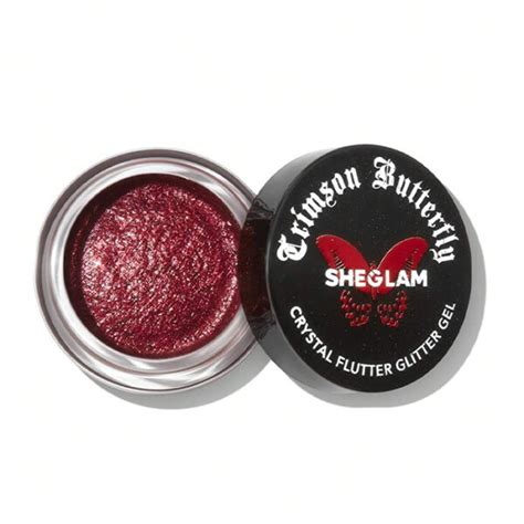 SHEGLAM CRIMSON BUTTERFLY GLITTER GEL(COCOON)4.6G